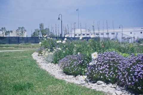 External area of the boats parking Cattolica (RN)